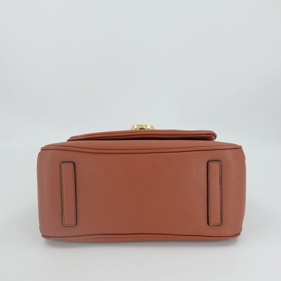 Marc Jacobs The J Marc Chain Mini Satchel Bag Brown - Picture 10 of 16